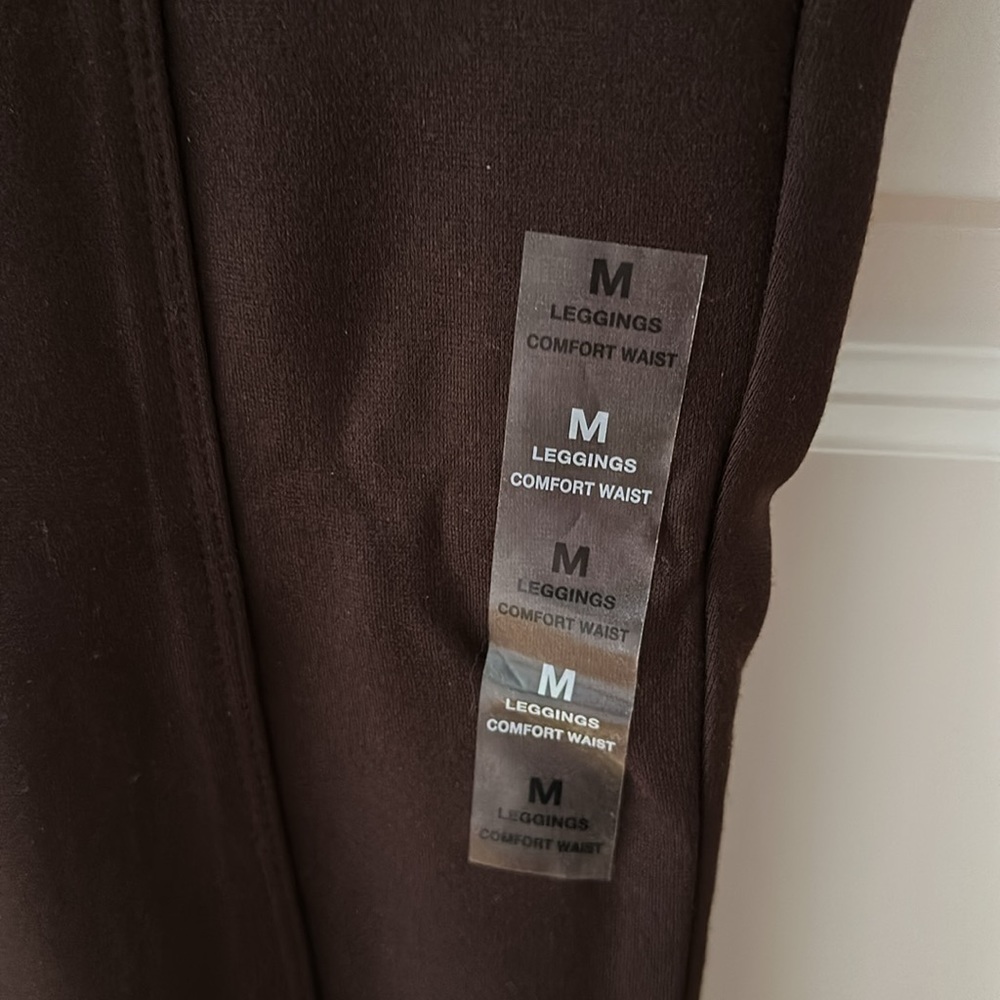 Style & Company -New With Tags brown leggings - Picture 4 of 10